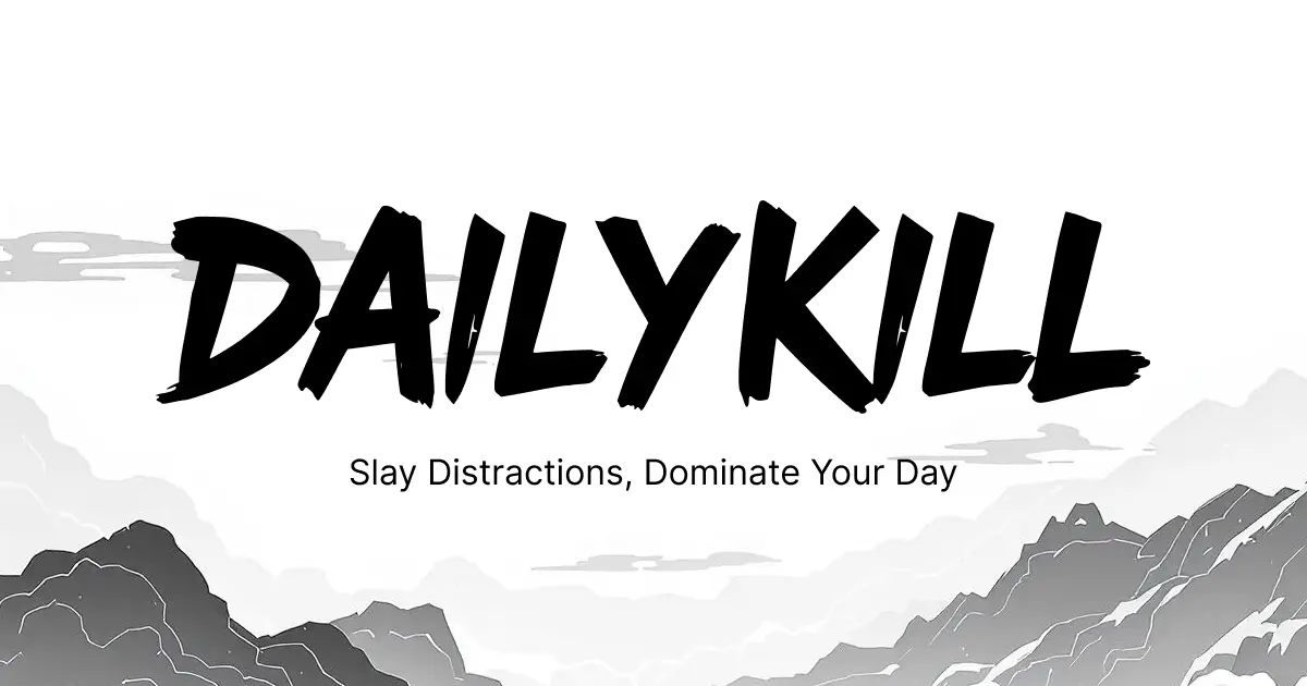 DailyKill.com - Habit Tracker, Kanban Board and more